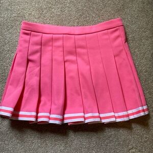 Pizazz adult size hot pink cheer skirt
